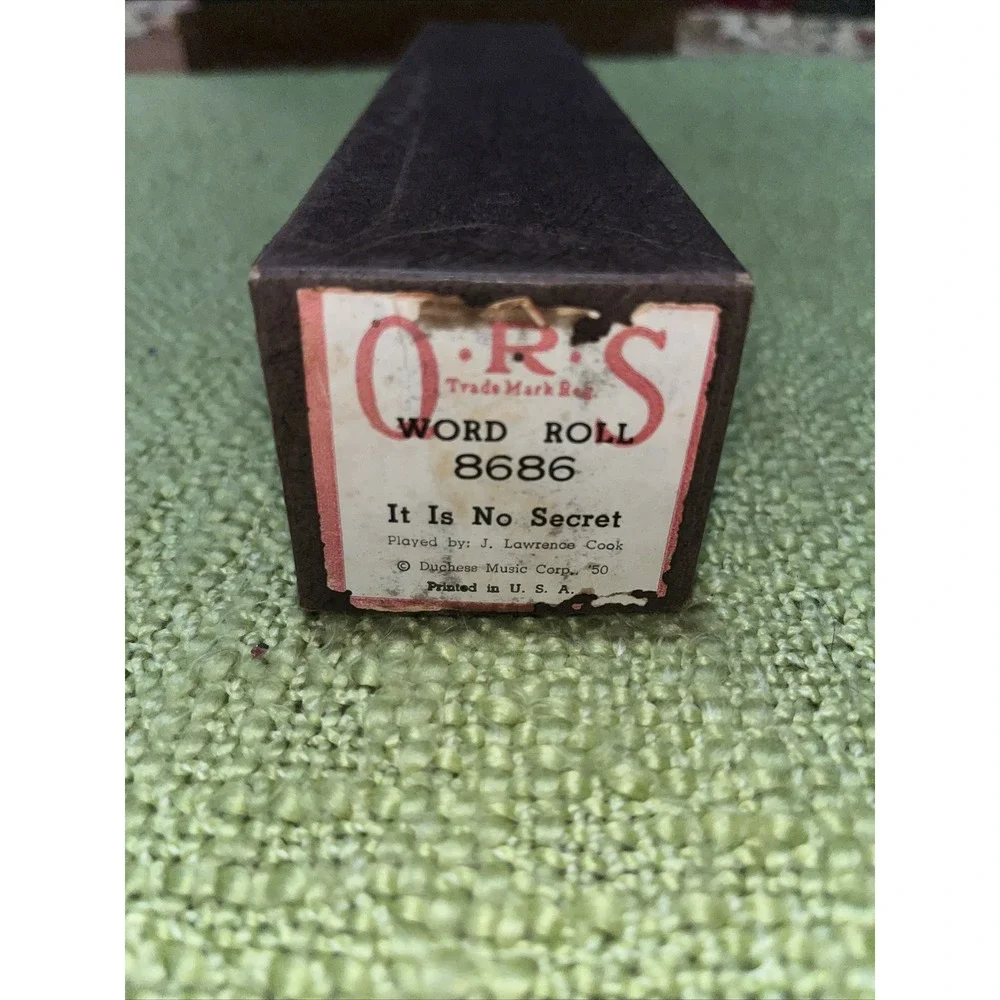 Vintage‎ QRS Player Piano Word Roll 8686 